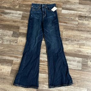 American eagle flared jeans size 6
